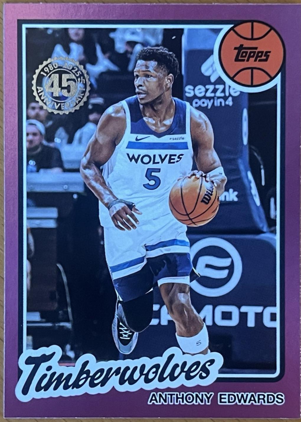 Anthony Edwards [Pink] #80BK-90