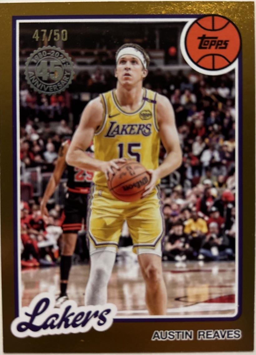 Austin Reaves [Gold] #80BK-6