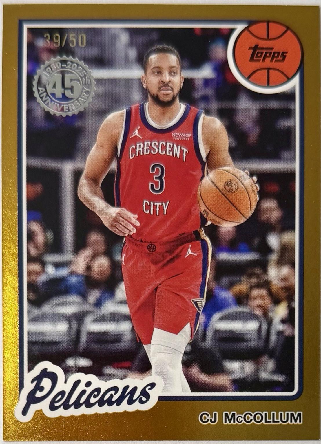 CJ McCollum [Gold] #80BK-40