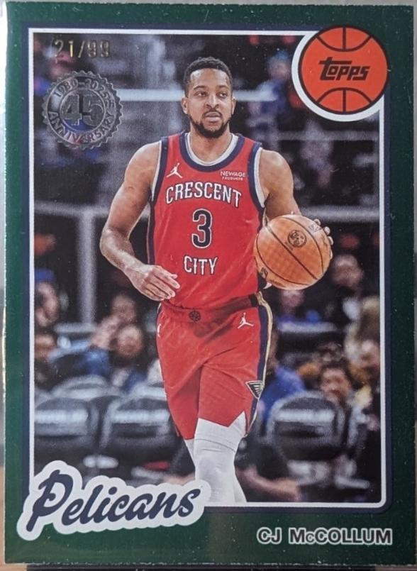 CJ McCollum [Green] #80BK-40