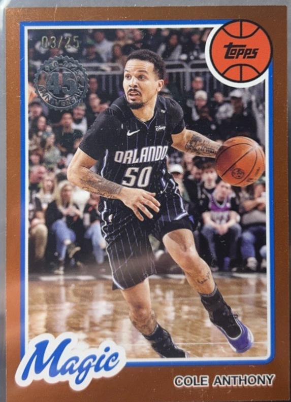 Cole Anthony [Orange] #80BK-26