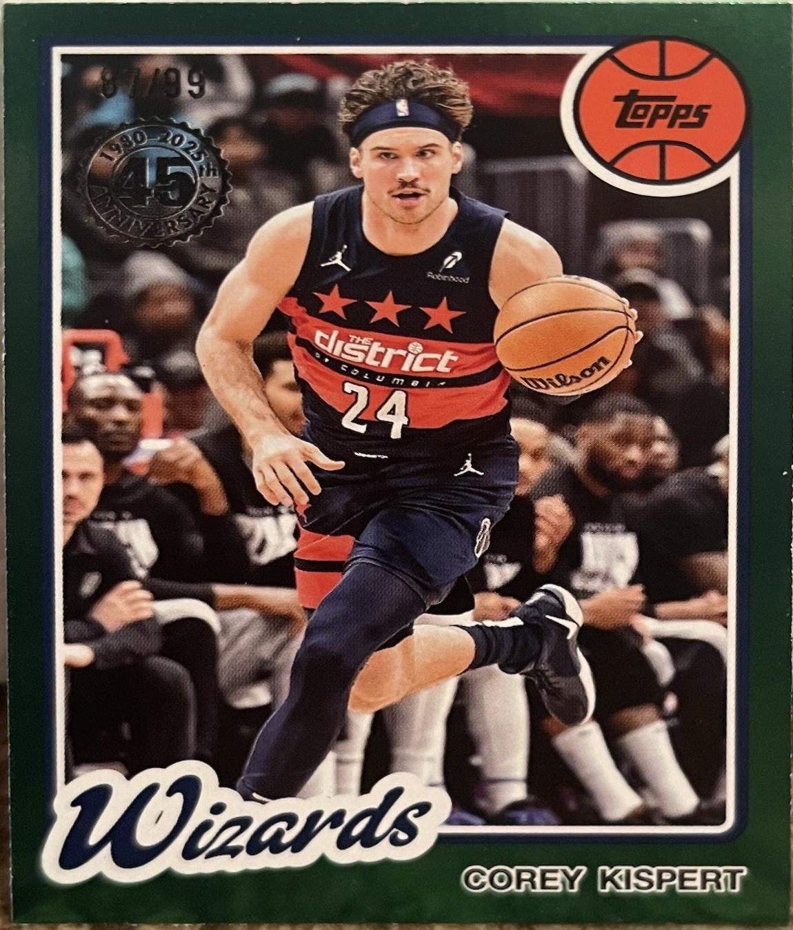 Corey Kispert [Green] #80BK-13