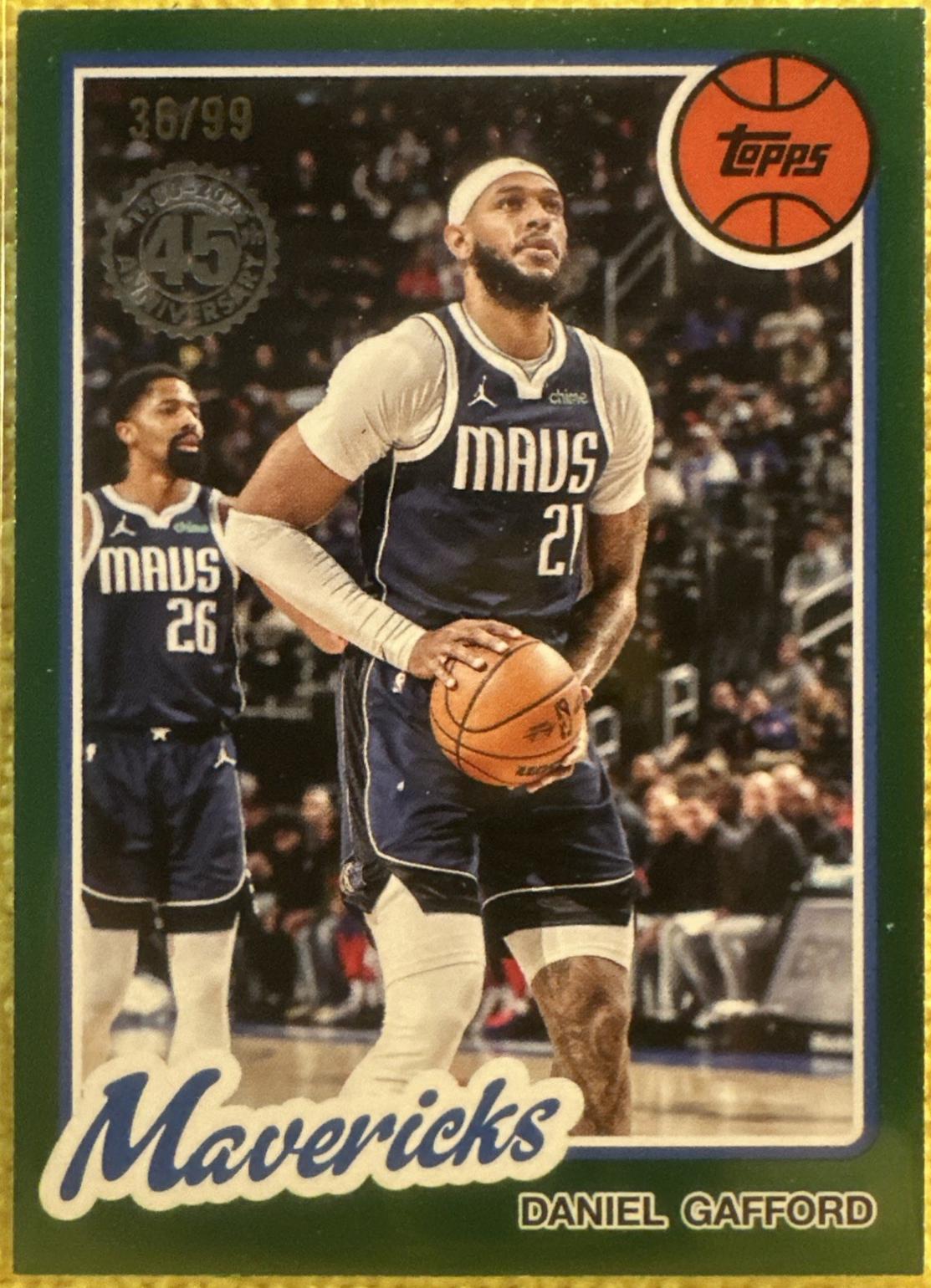 Daniel Gafford [Green] #80BK-10