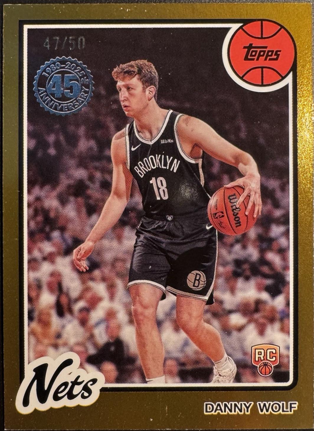 Danny Wolf [Gold] #80BK-73