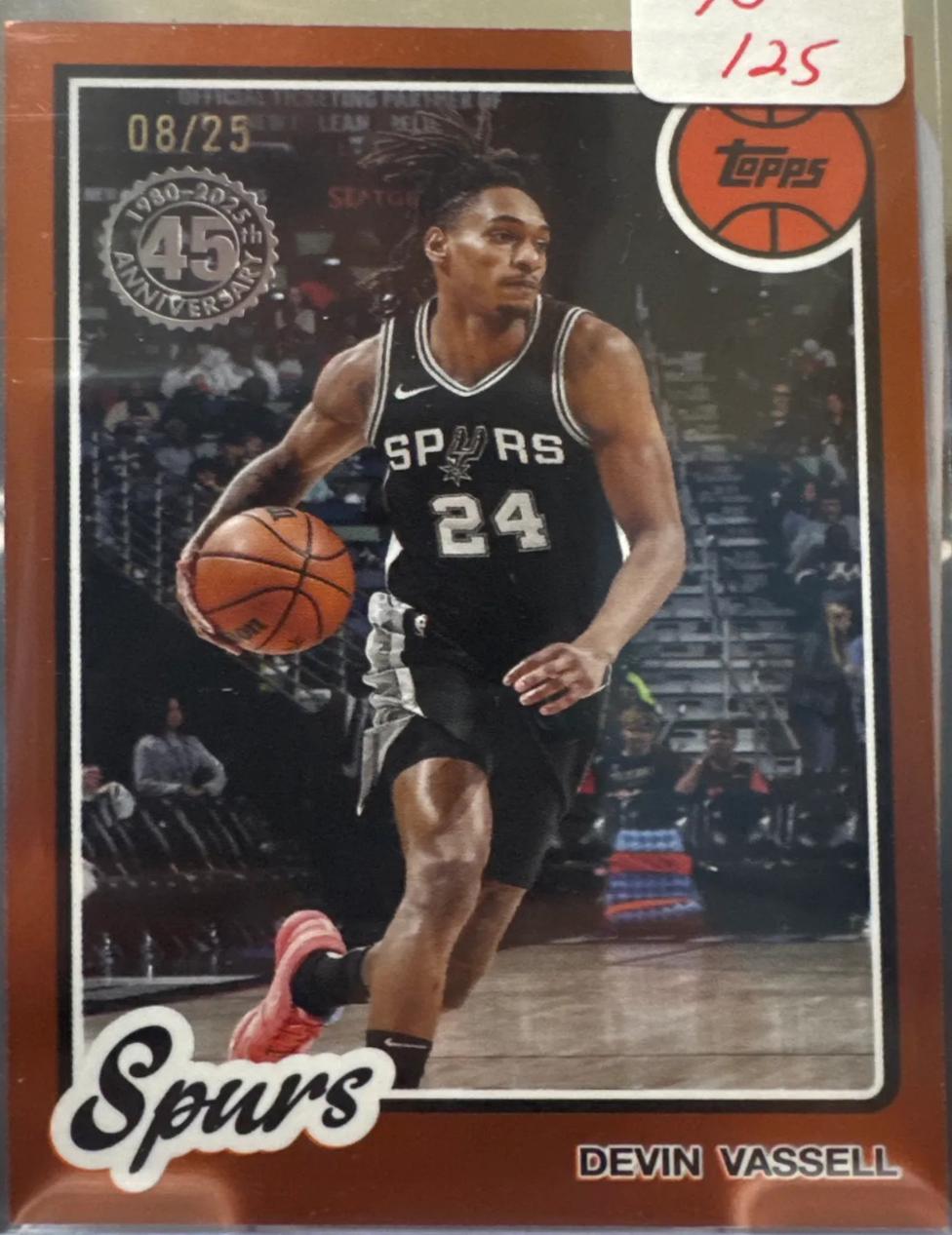 Devin Vassell [Orange] #80BK-7