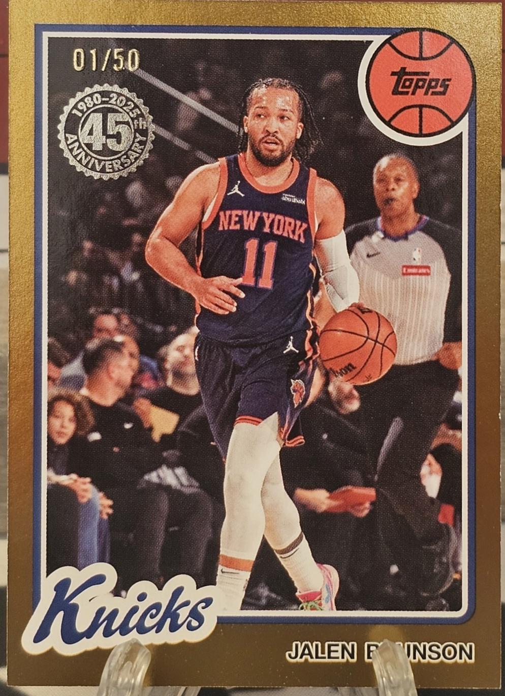 Jalen Brunson [Gold] #80BK-95