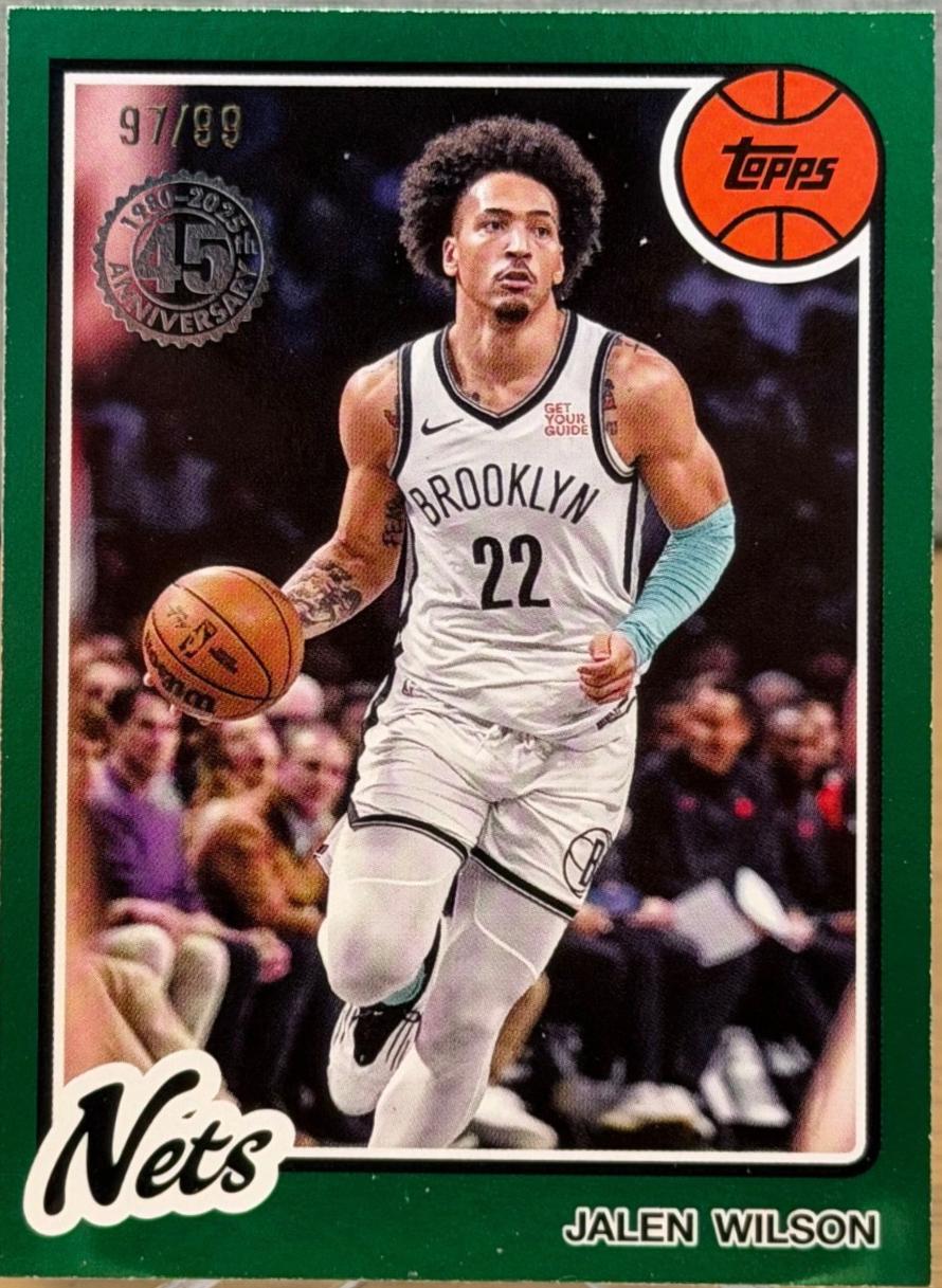 Jalen Wilson [Green] #80BK-9