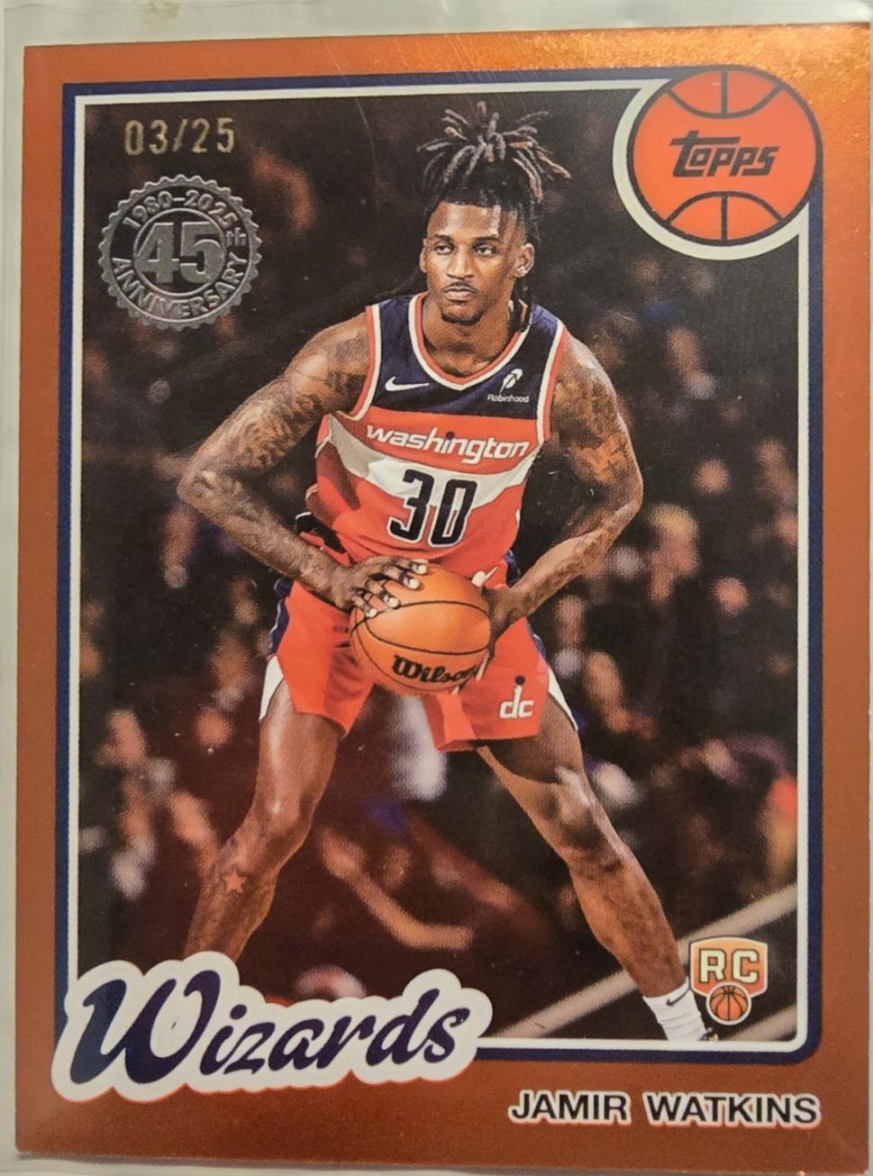Jamir Watkins [Orange] #80BK-86