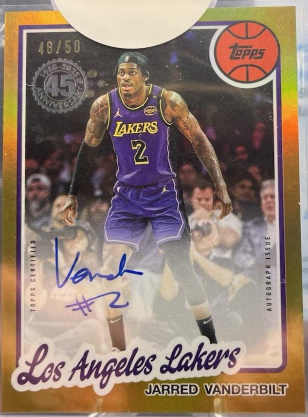 Jarred Vanderbilt [Gold] #80BK-50