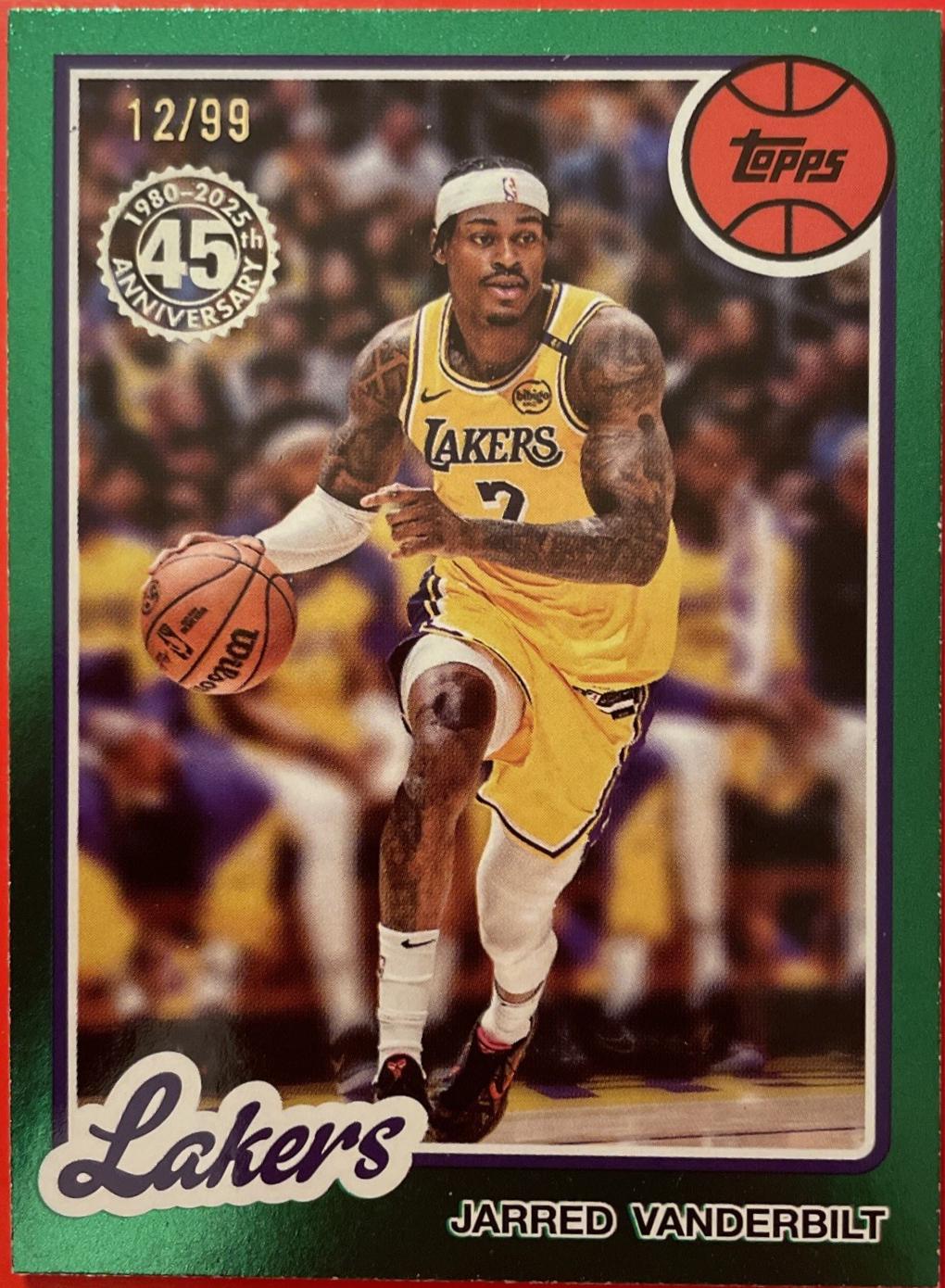 Jarred Vanderbilt [Green] #80BK-50