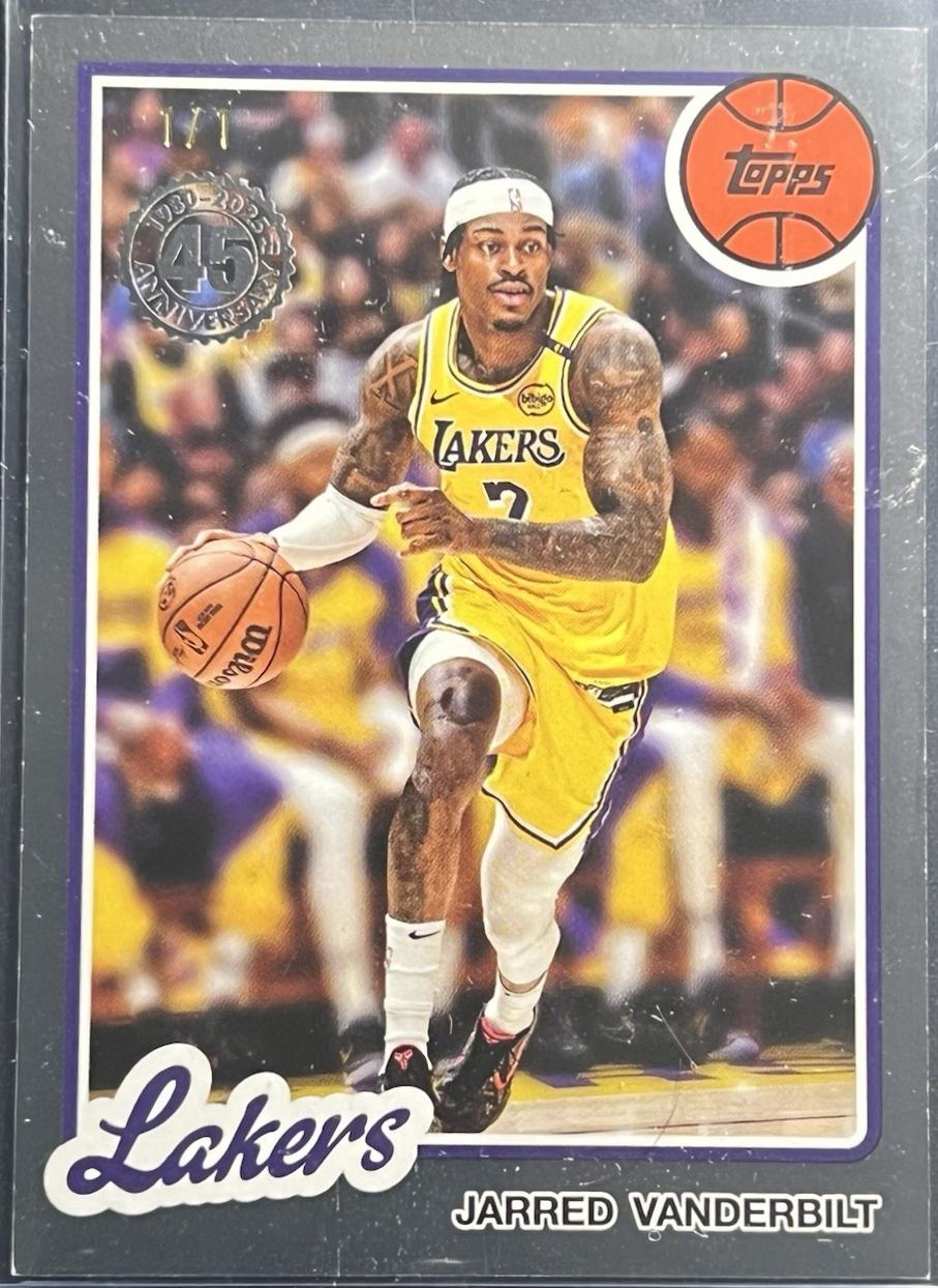 Jarred Vanderbilt [Platinum] #80BK-50
