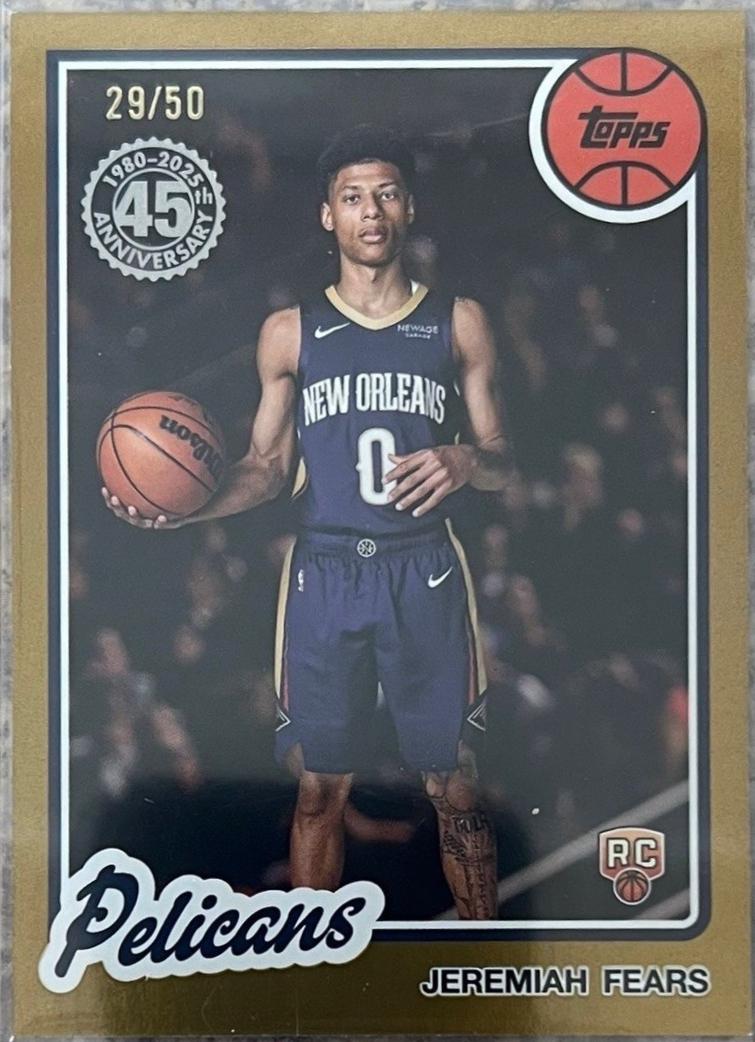 Jeremiah Fears [Gold] #80BK-98