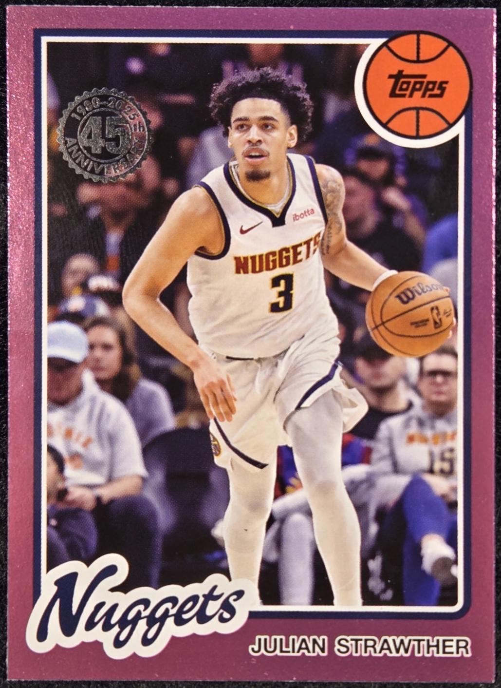 Julian Strawther [Pink] #80BK-28