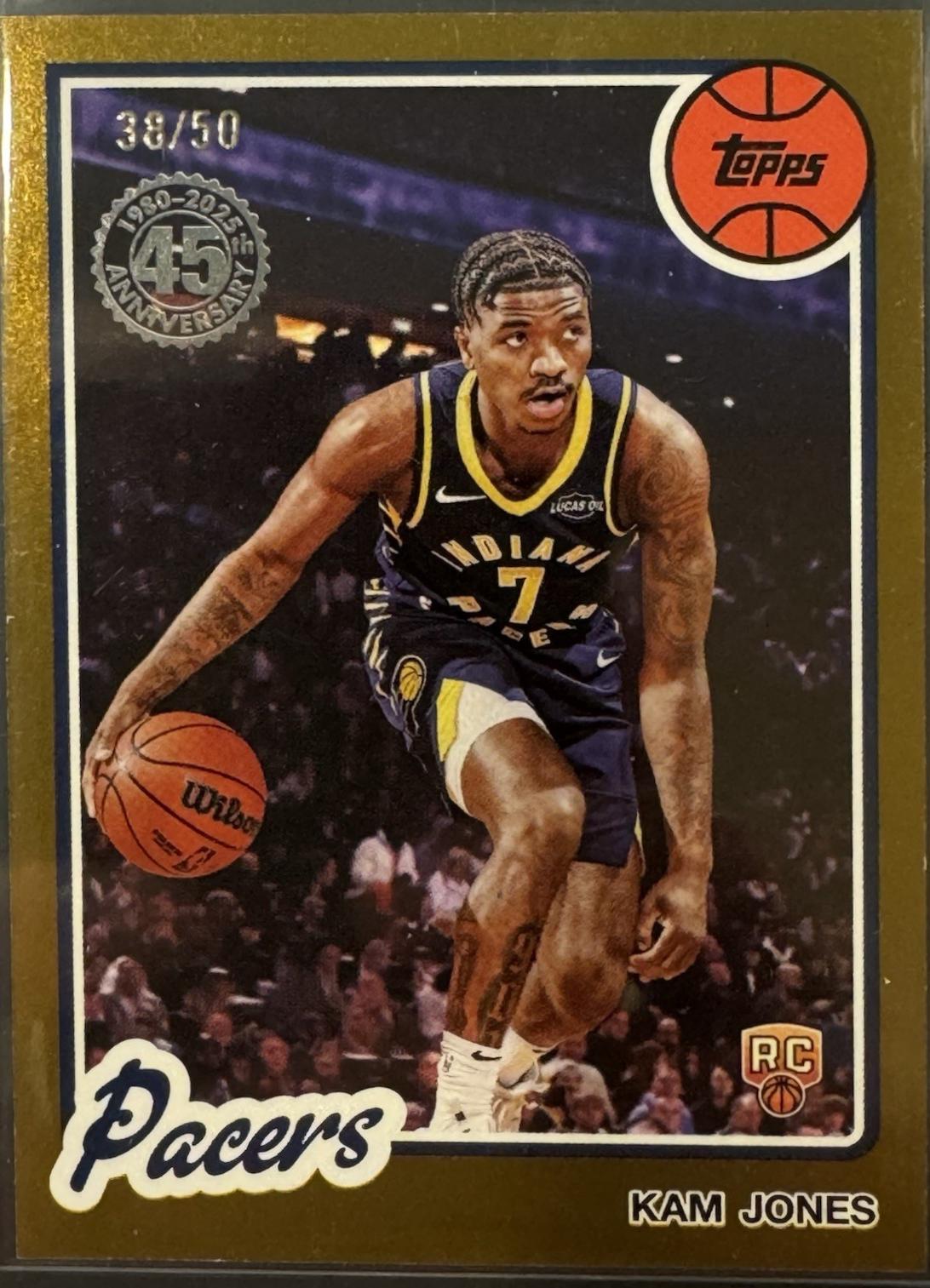 Kam Jones [Gold] #80BK-81