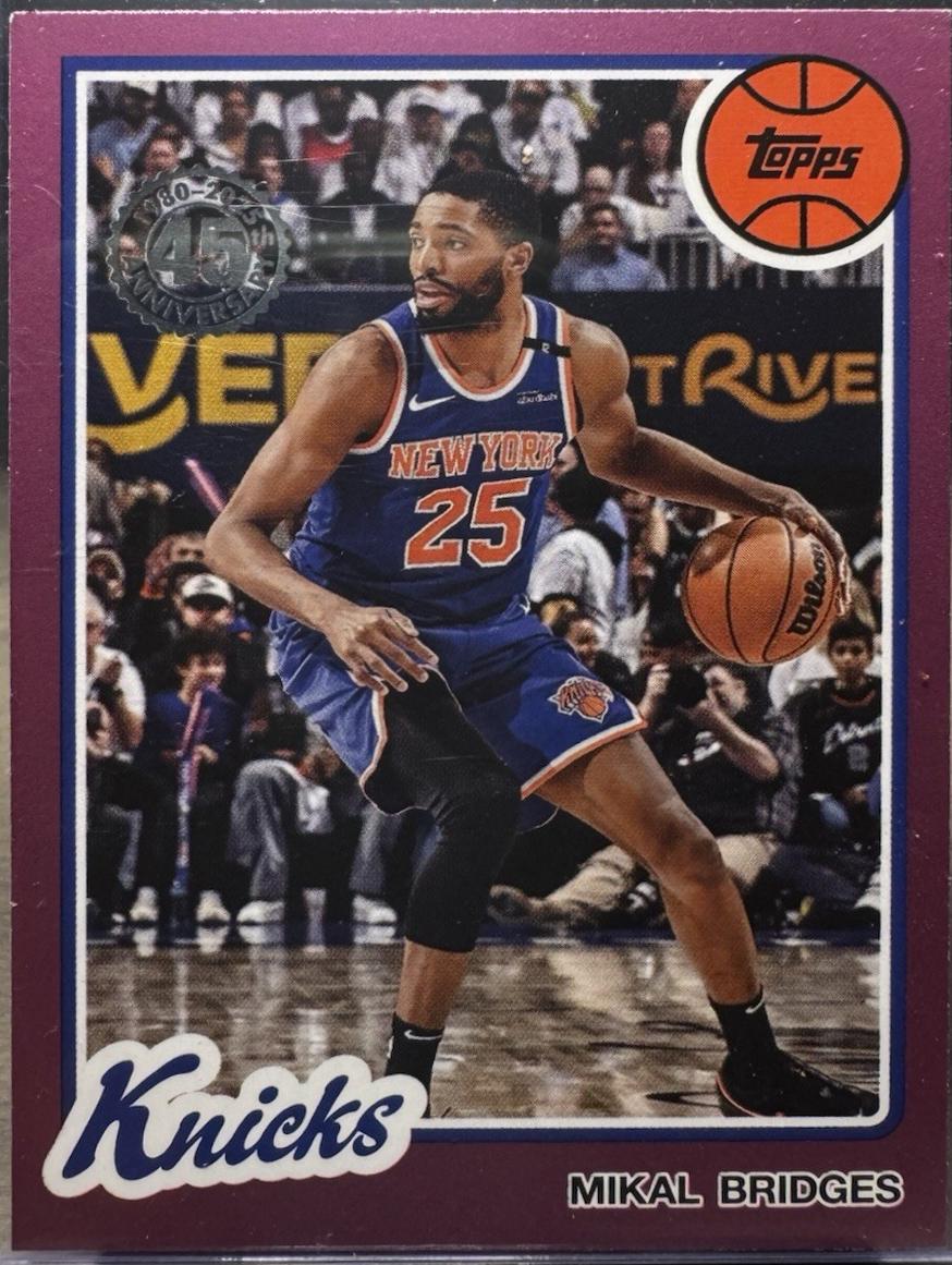 Mikal Bridges [Pink] #80BK-38