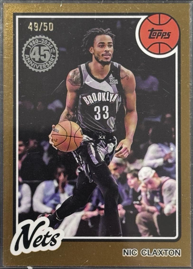 Nic Claxton [Gold] #80BK-48