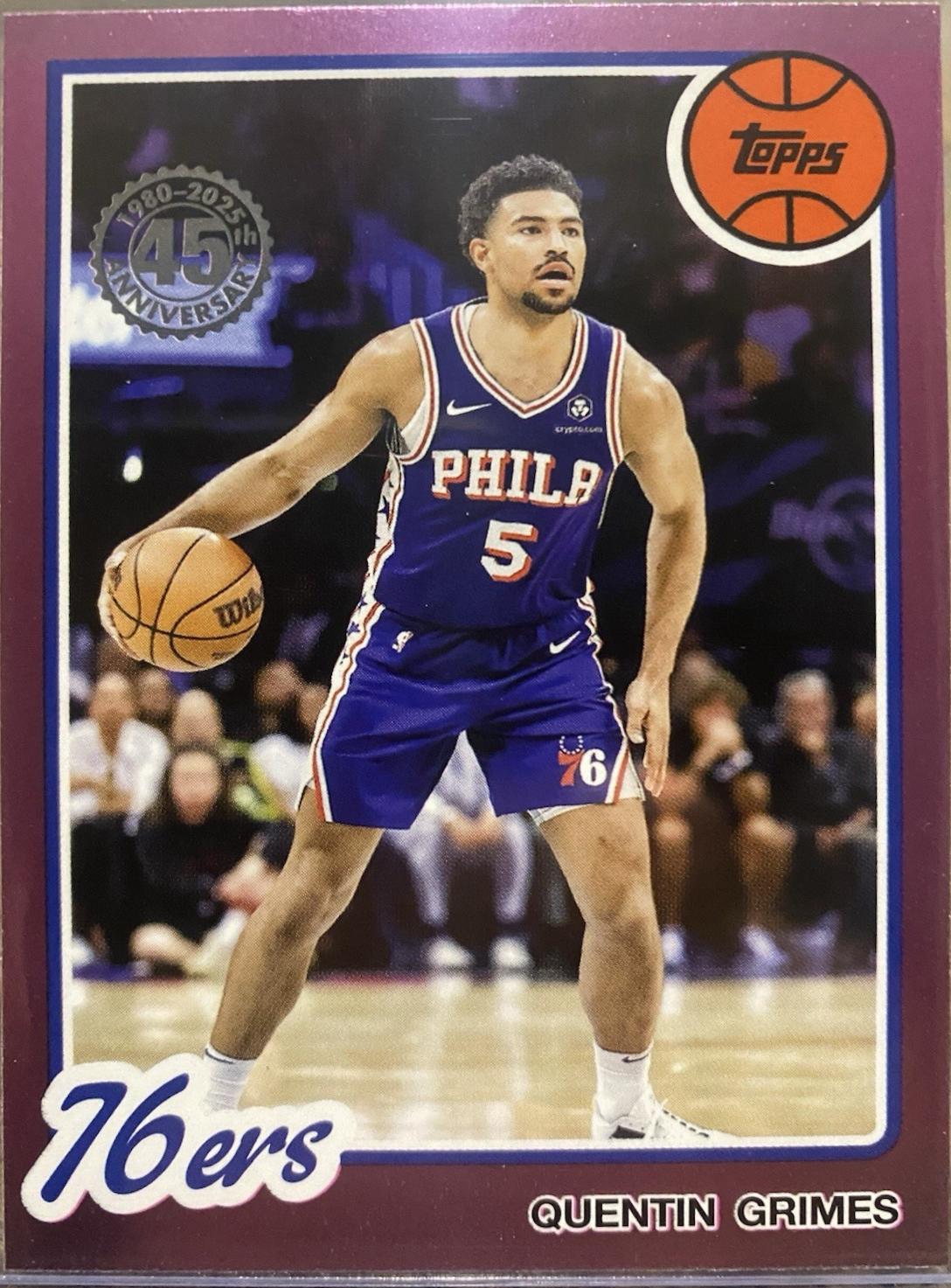 Quentin Grimes [Pink] #80BK-46