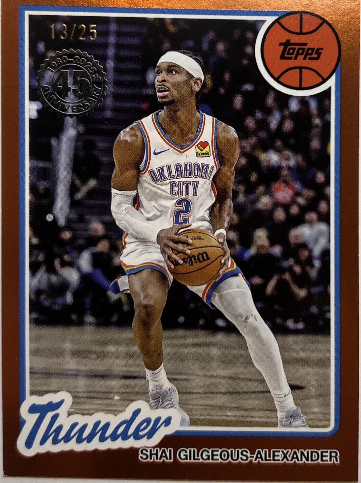 Shai Gilgeous-Alexander [Orange] #80BK-91