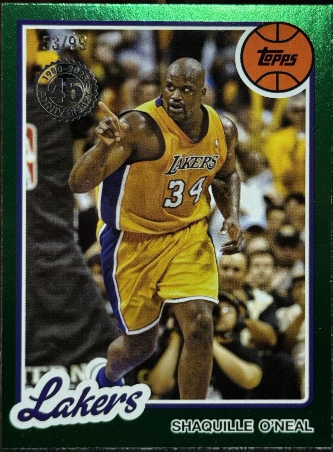 Shaquille O'Neal [Green] #80BK-4