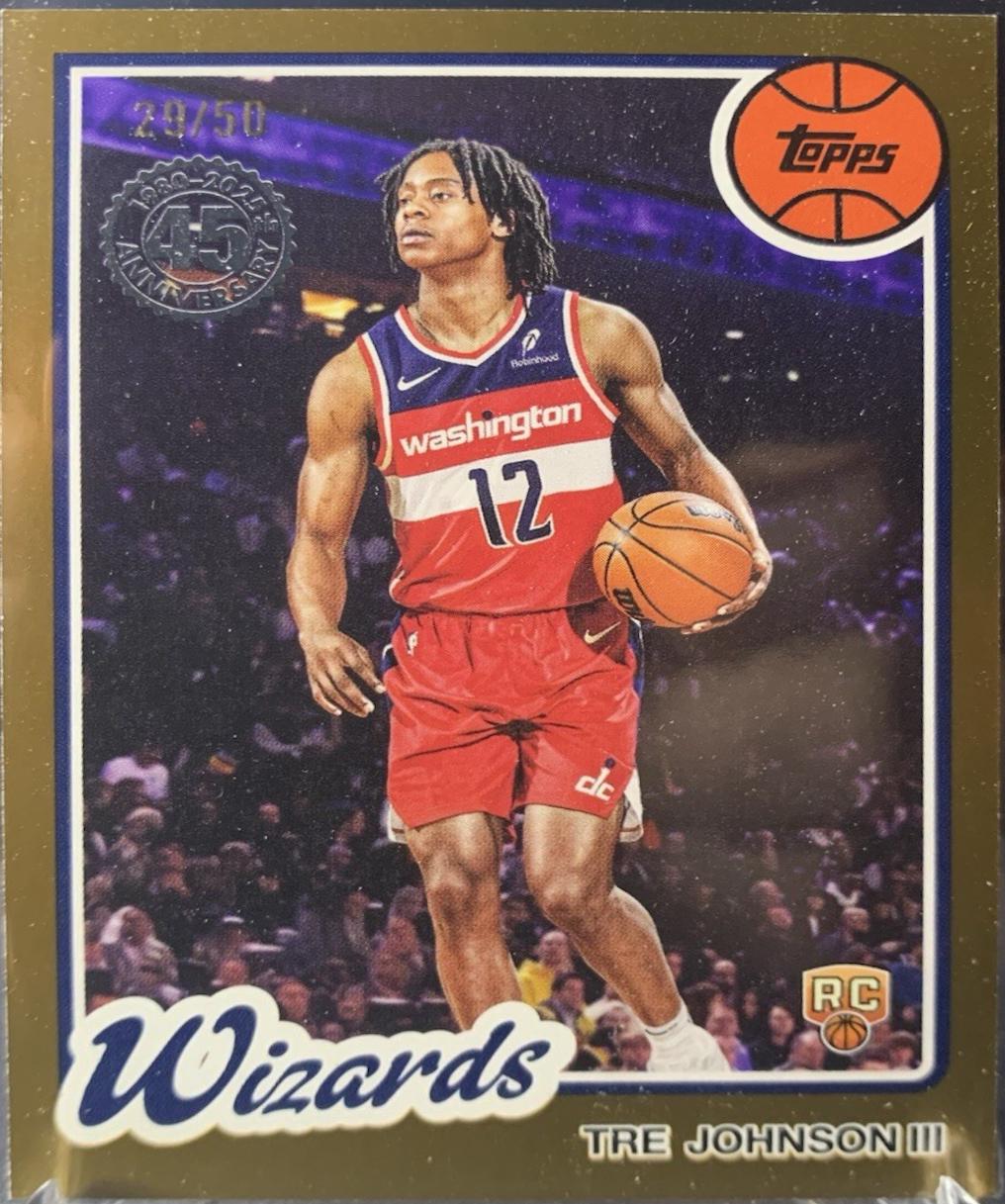 Tre Johnson III [Gold] #80BK-97