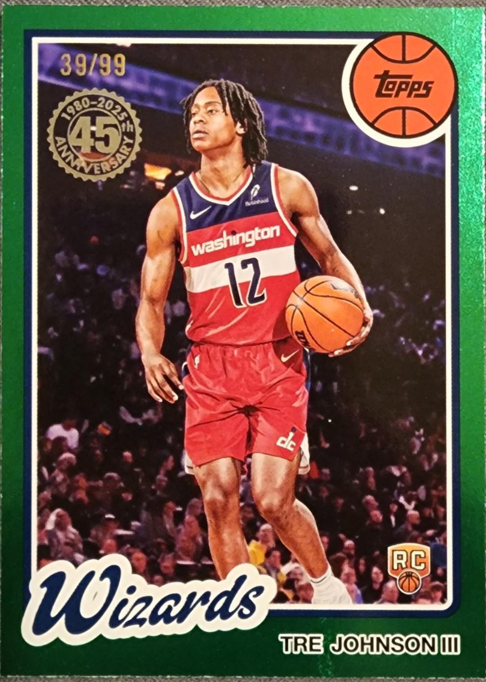 Tre Johnson III [Green] #80BK-97