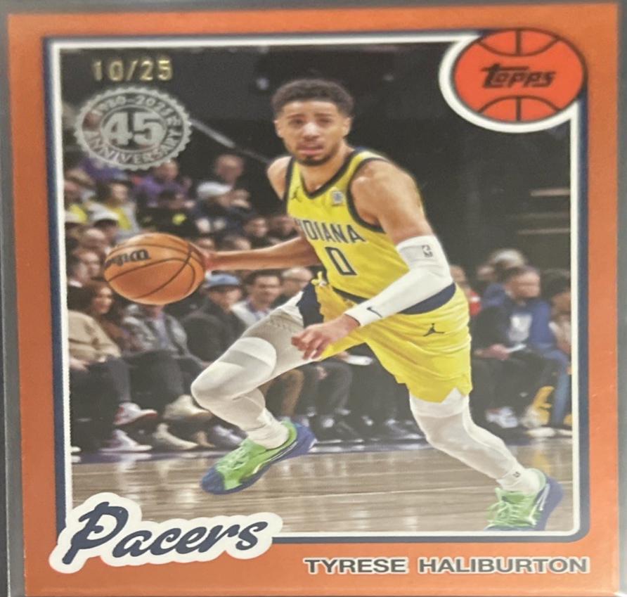 Tyrese Haliburton [Orange] #80BK-94