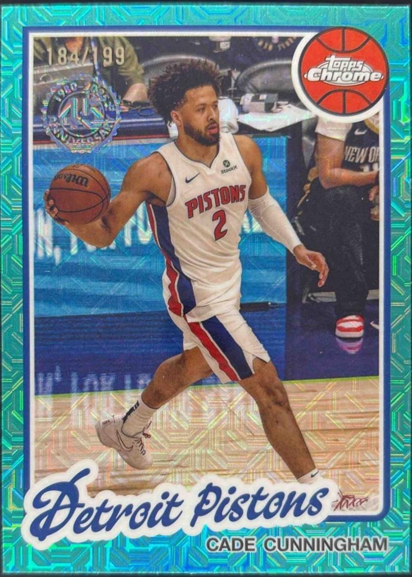 Cade Cunningham [Aqua] #TC-CC