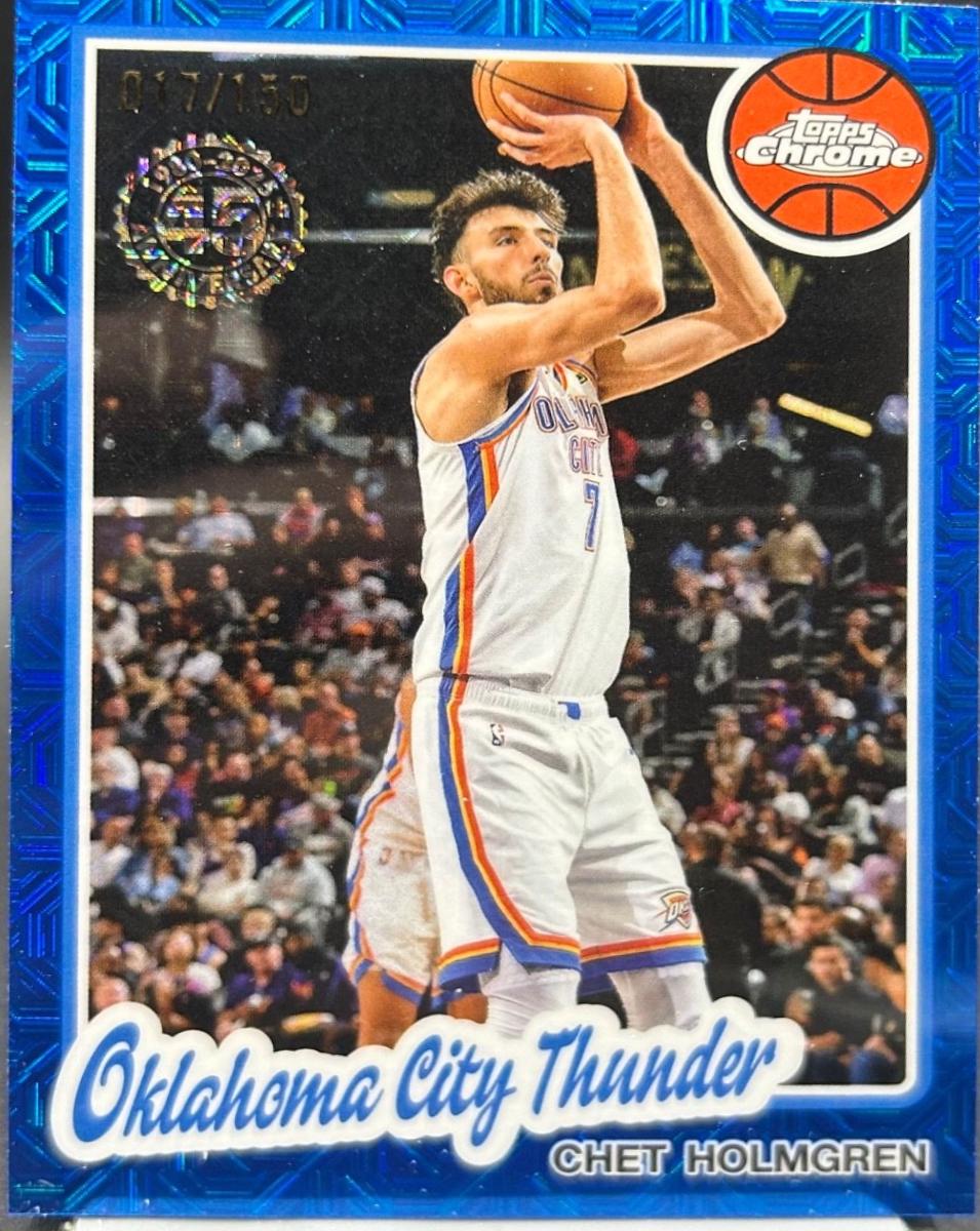 Chet Holmgren [Blue] #TC-CH