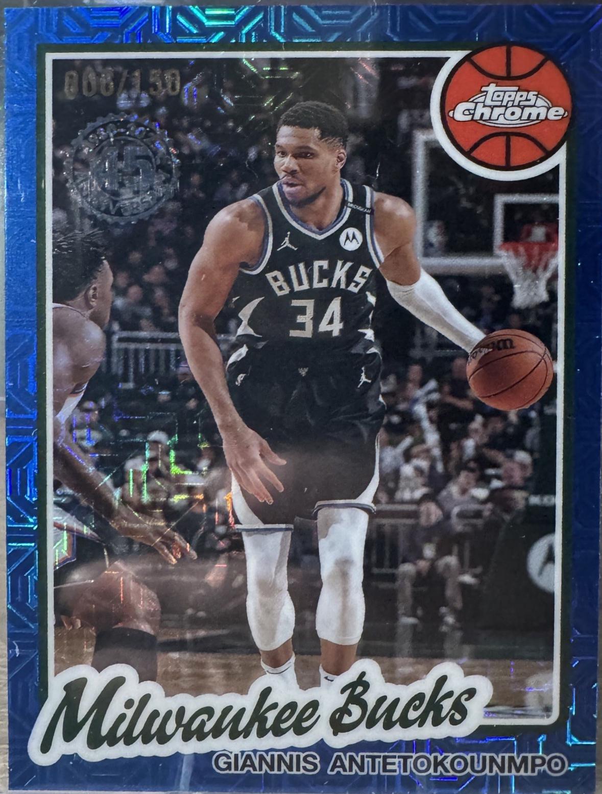Giannis Antetokounmpo [Blue] #TC-GA