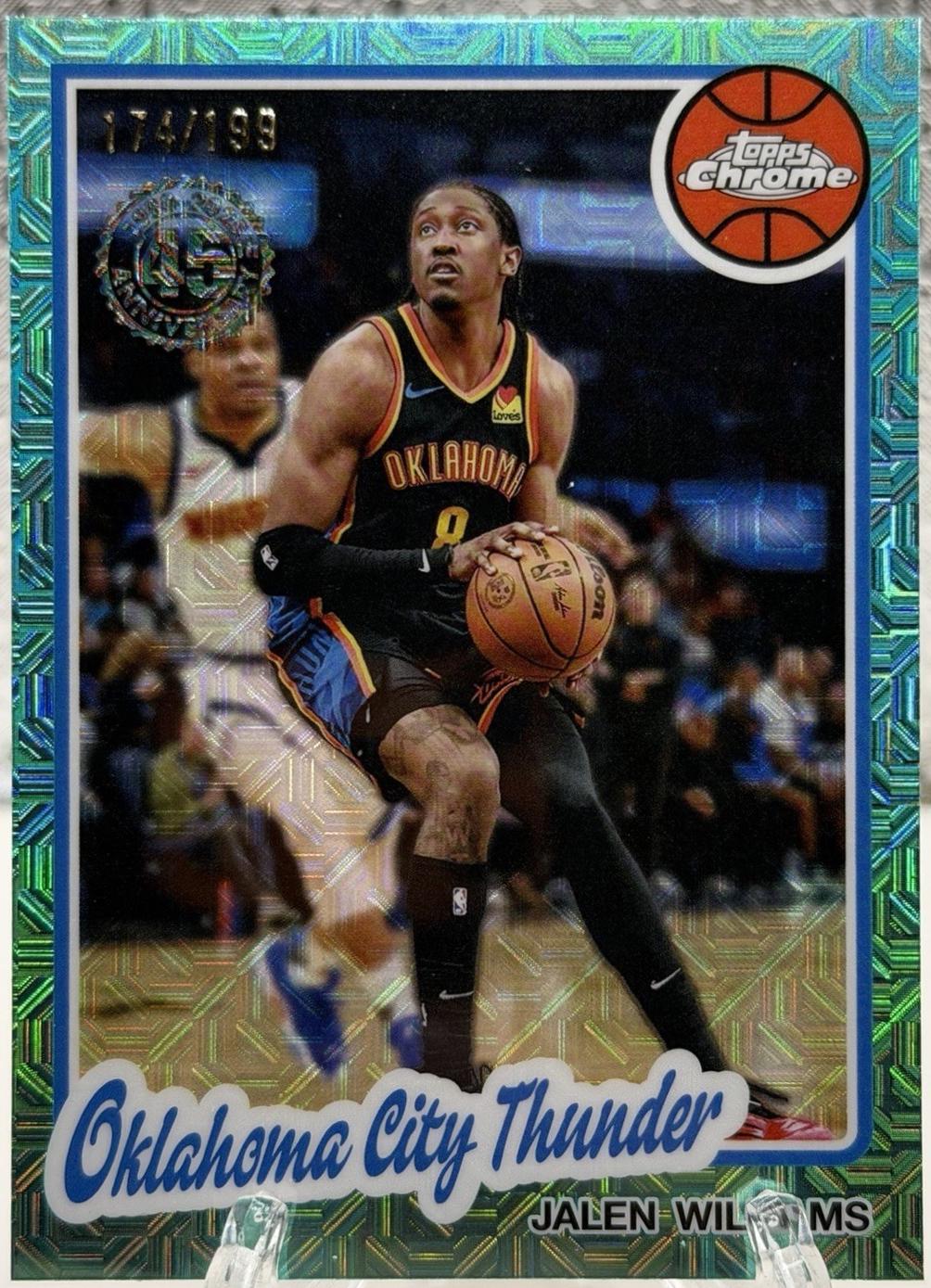 Jalen Williams [Aqua] #TC-JW