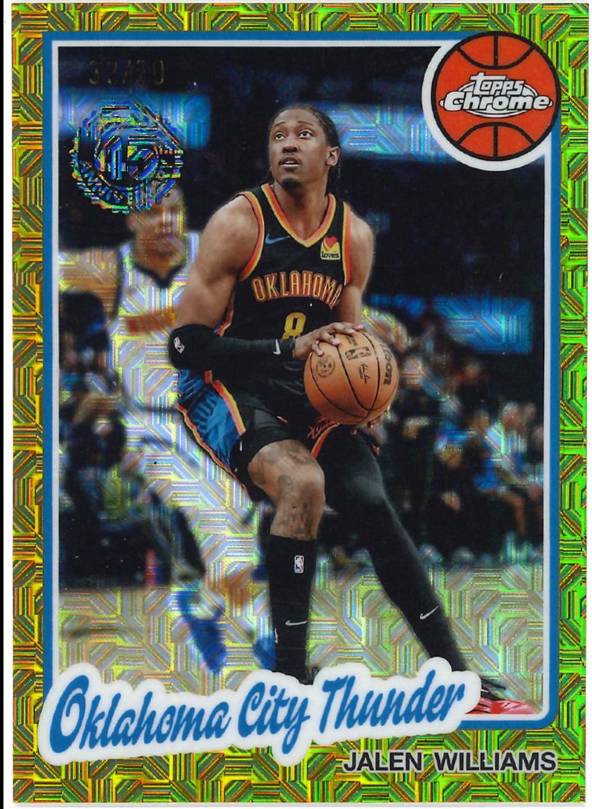 Jalen Williams [Gold] #TC-JW