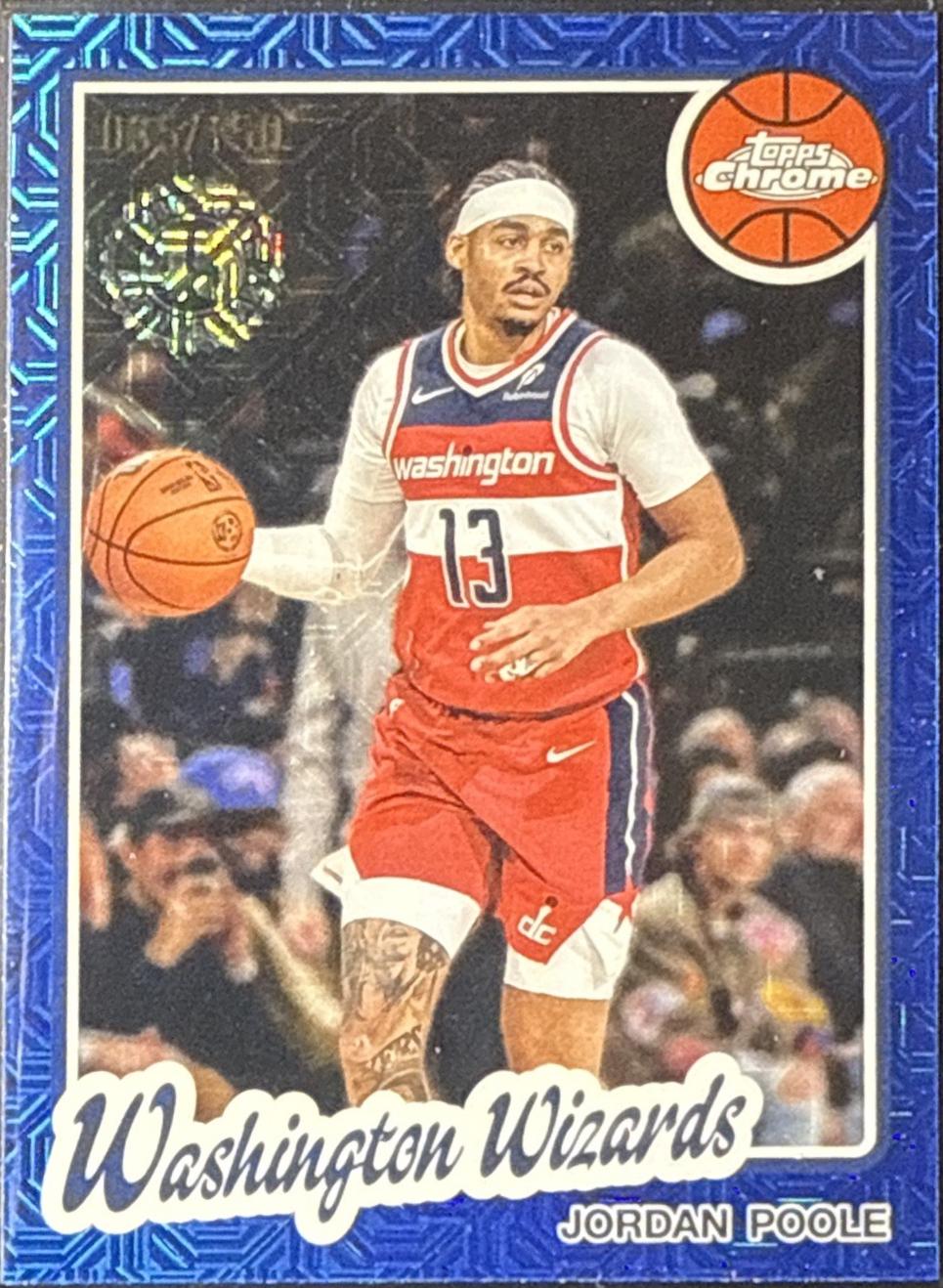 Jordan Poole [Blue] #TC-JP