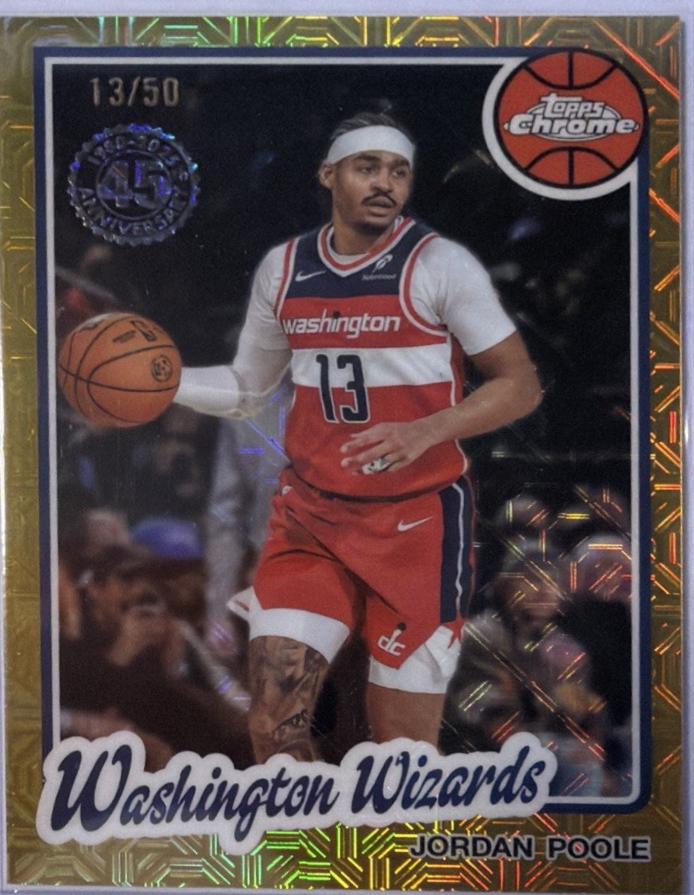 Jordan Poole [Gold] #TC-JP