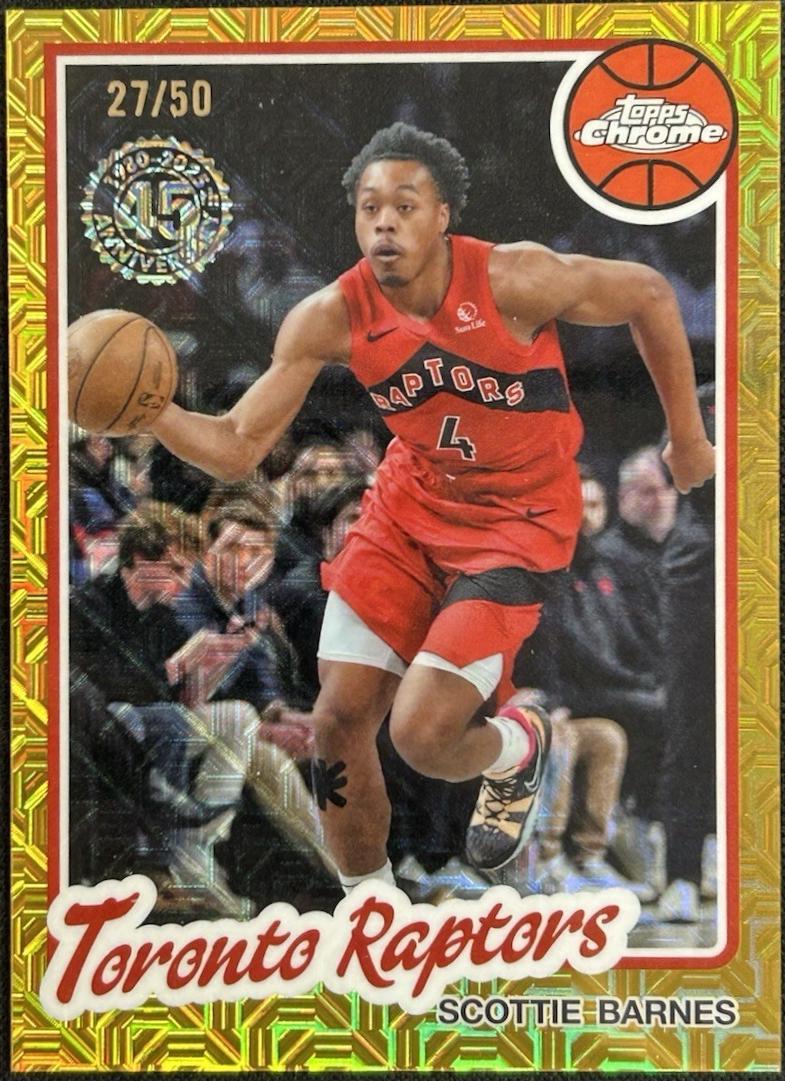 Scottie Barnes [Gold] #TC-SB
