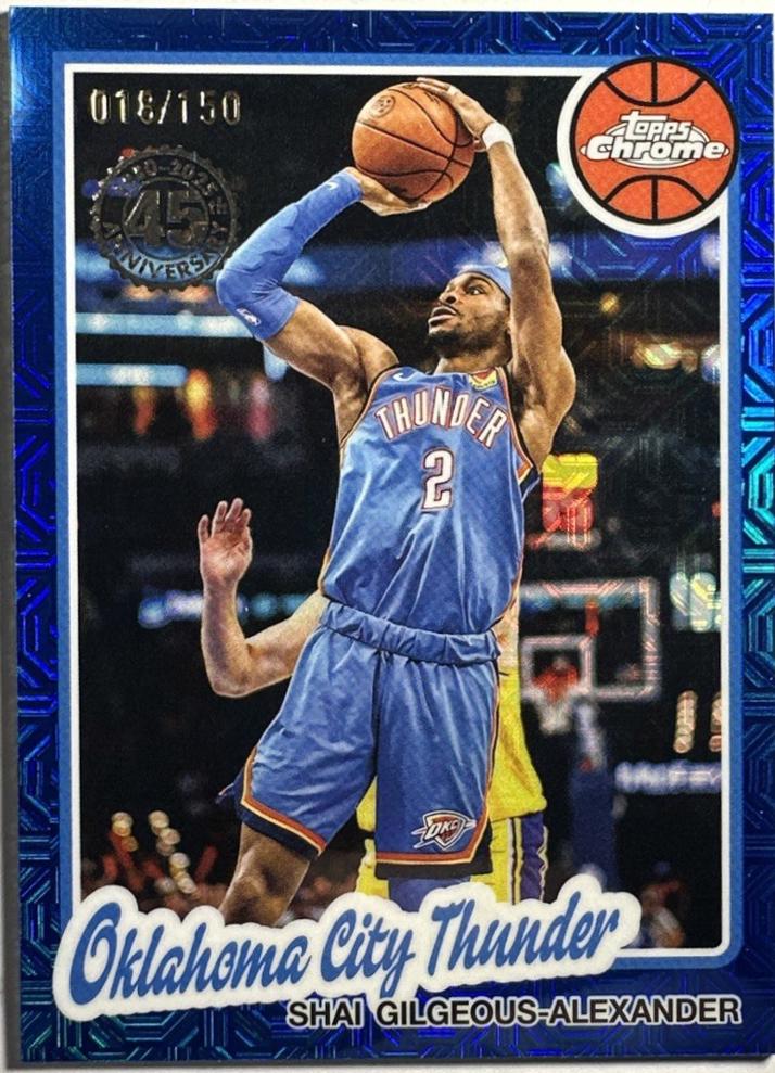 Shai Gilgeous-Alexander [Blue] #TC-SG