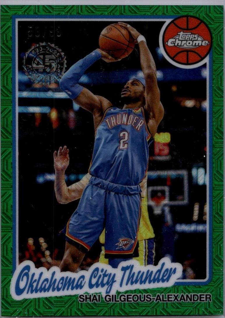 Shai Gilgeous-Alexander [Green] #TC-SG