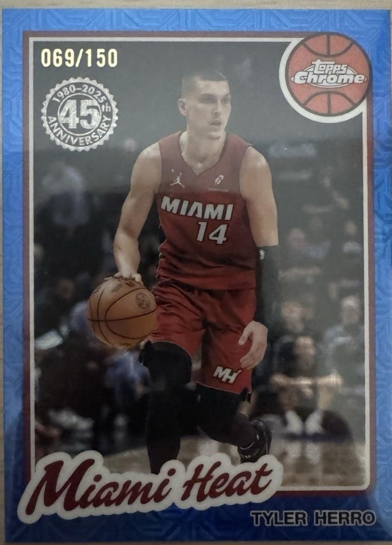Tyler Herro [Blue] #TC-THR
