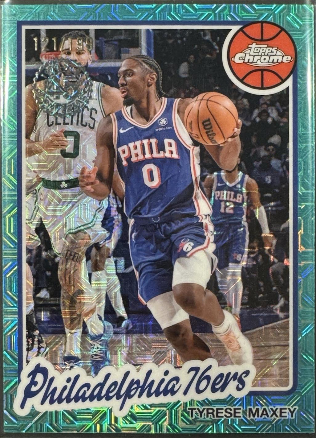 Tyrese Maxey [Aqua] #TC-TM