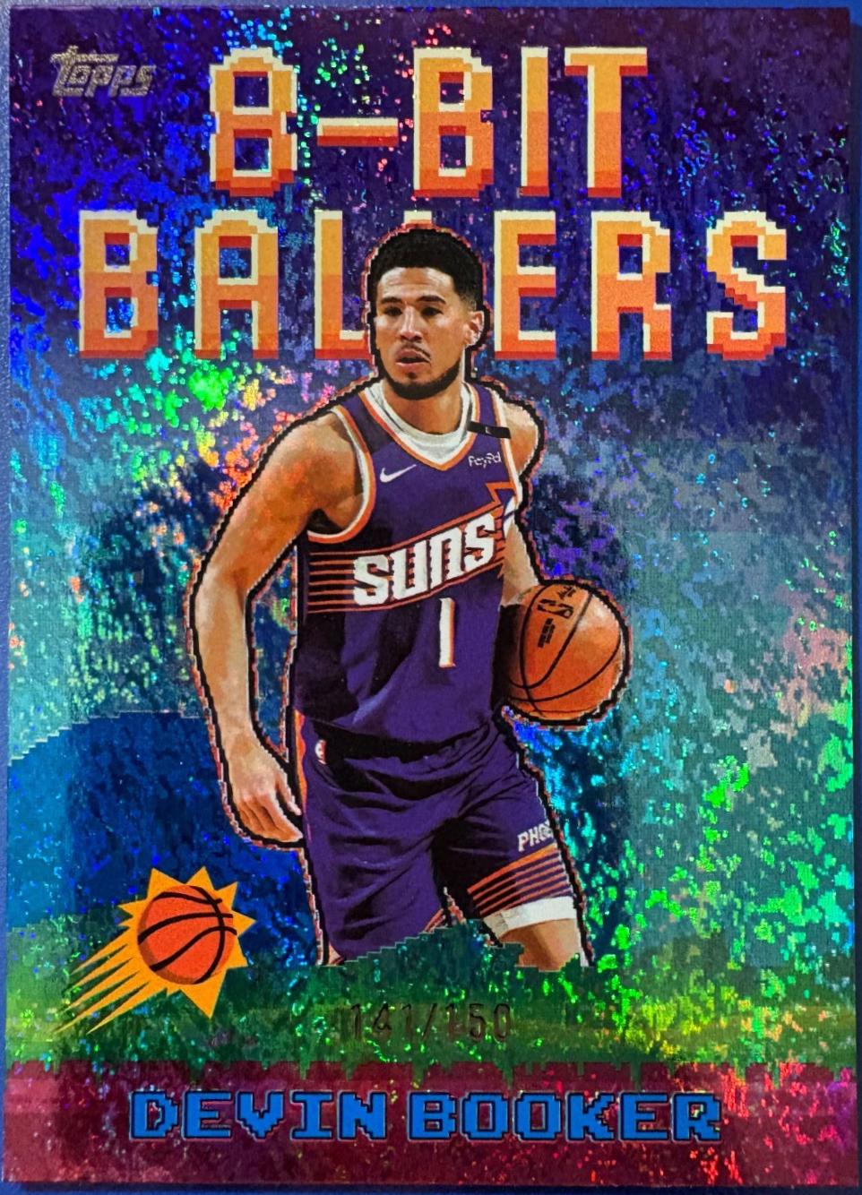 Devin Booker [Holo Blue] #8B-3
