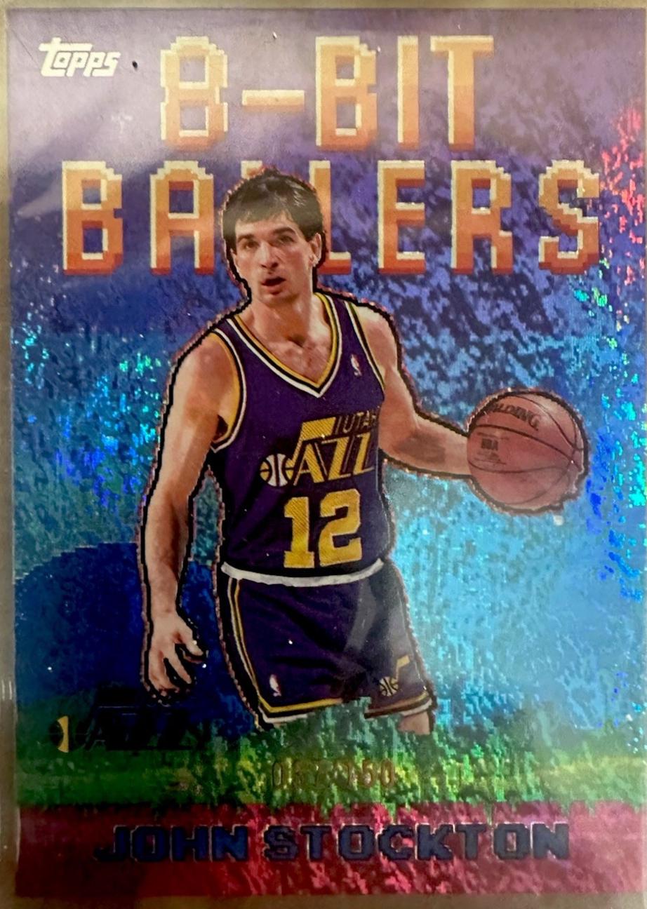 John Stockton [Holo Blue] #8B-24