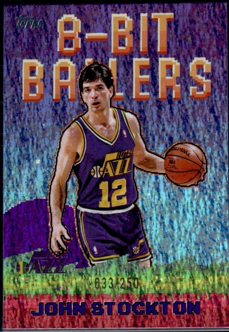 John Stockton [Holo Purple] #8B-24