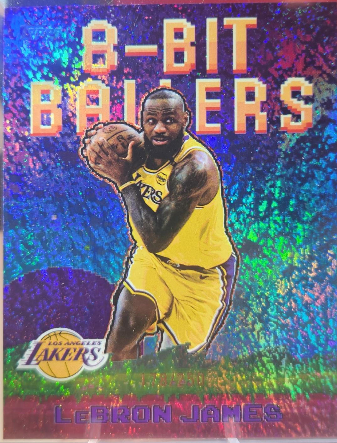 LeBron James [Holo Purple] #8B-19