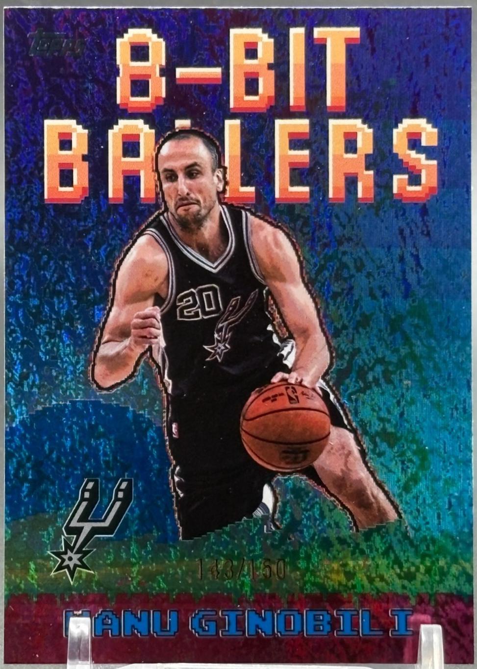 Manu Ginobili [Holo Blue] #8B-29