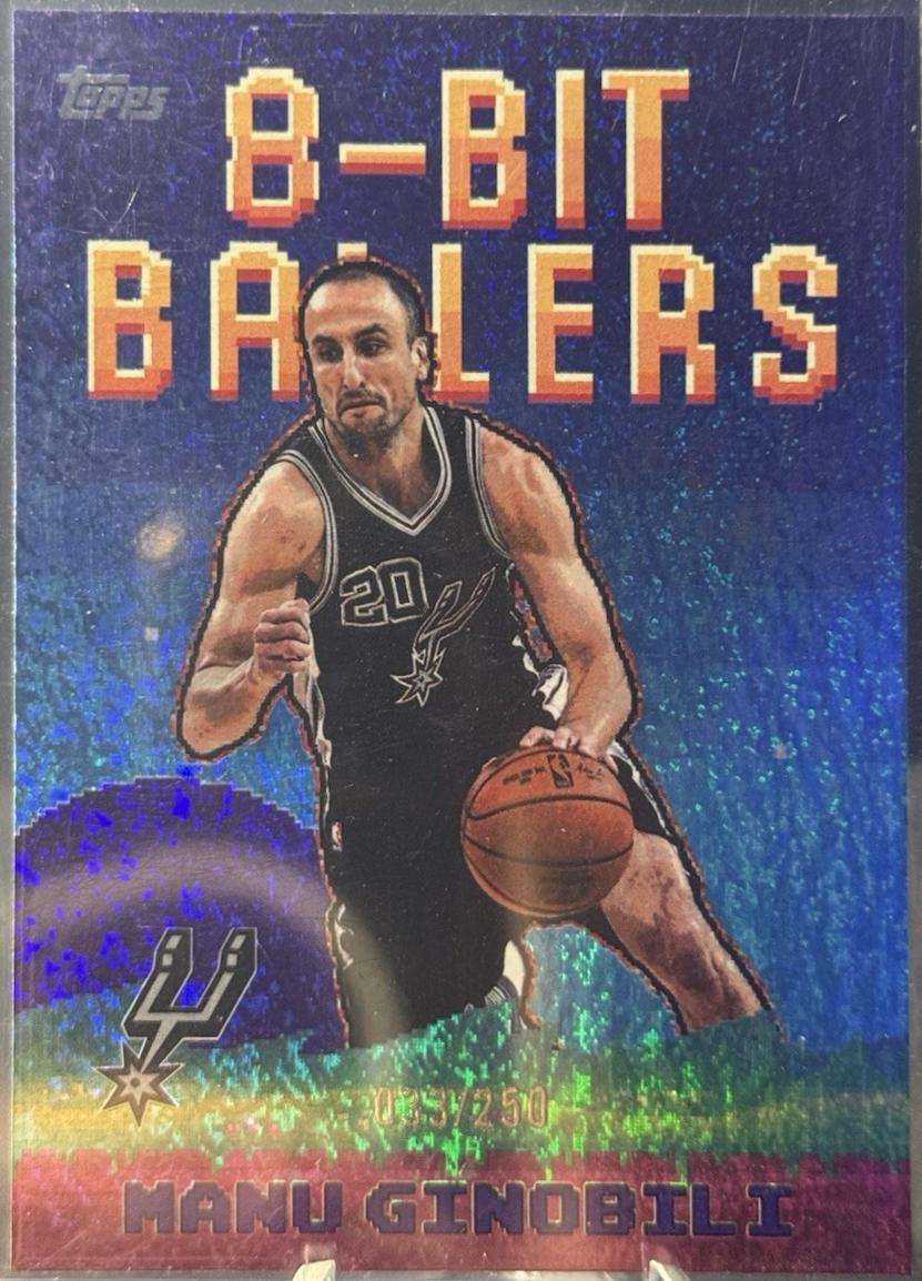 Manu Ginobili [Holo Purple] #8B-29