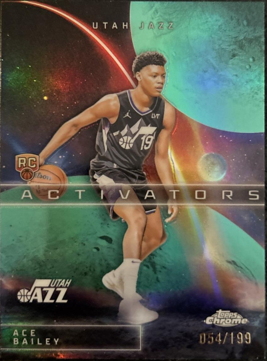 Ace Bailey [Aqua Refractor] #AC-15