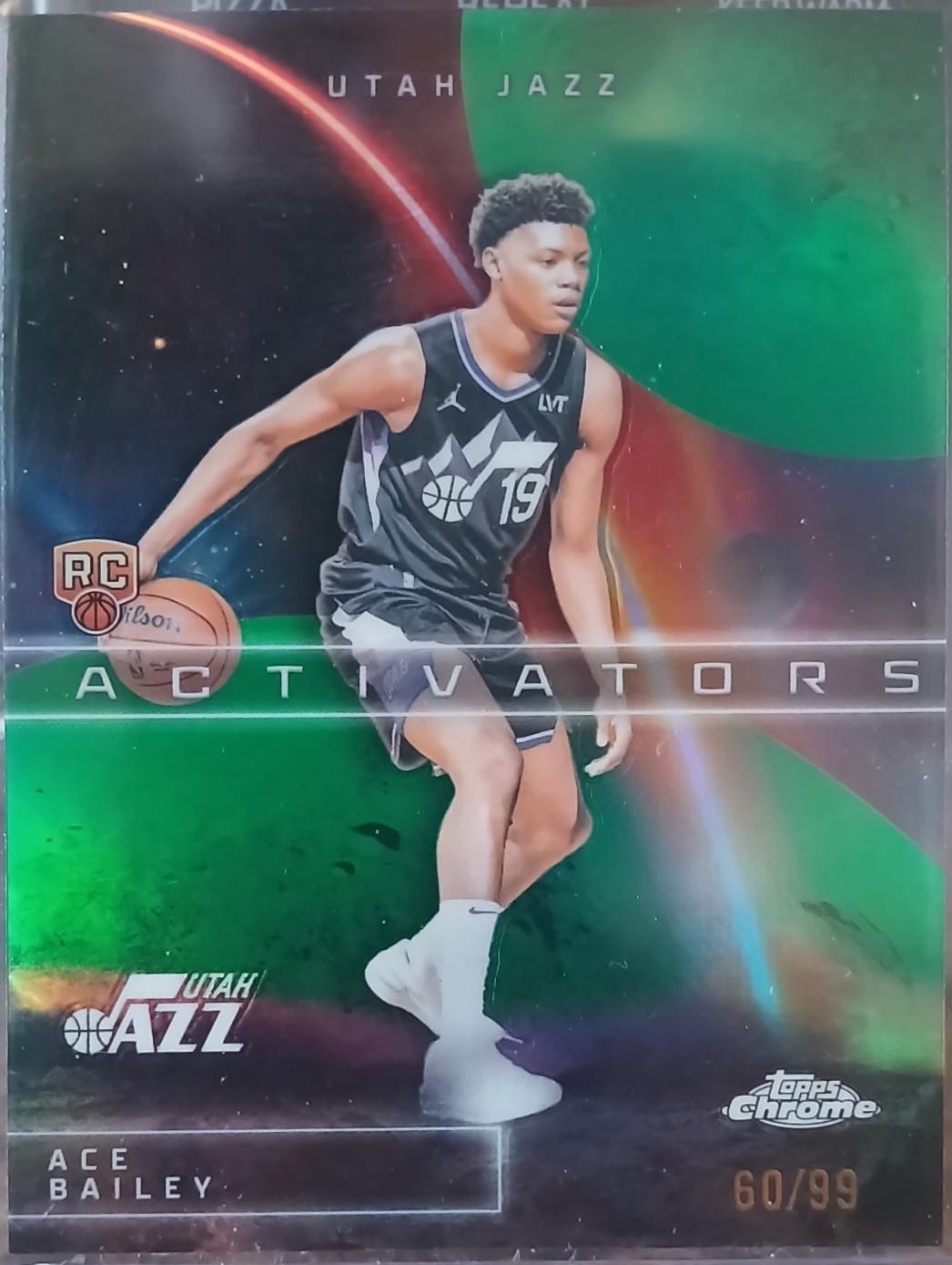 Ace Bailey [Green Refractor] #AC-15
