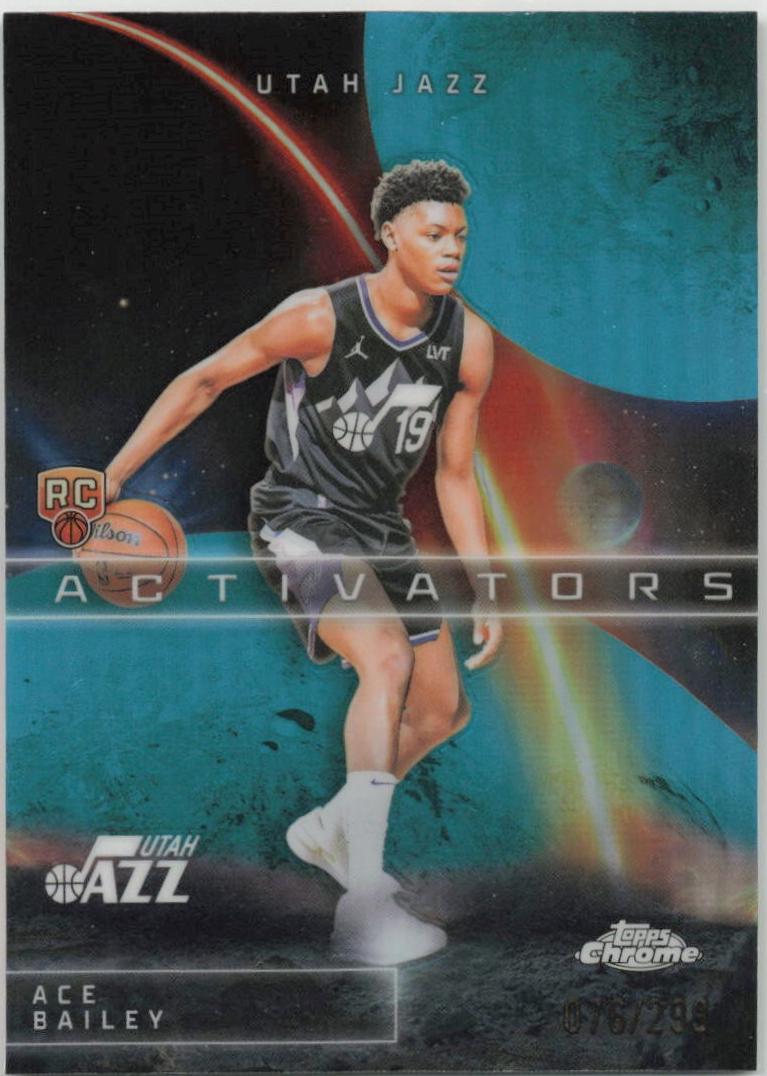 Ace Bailey [Teal Refractor] #AC-15