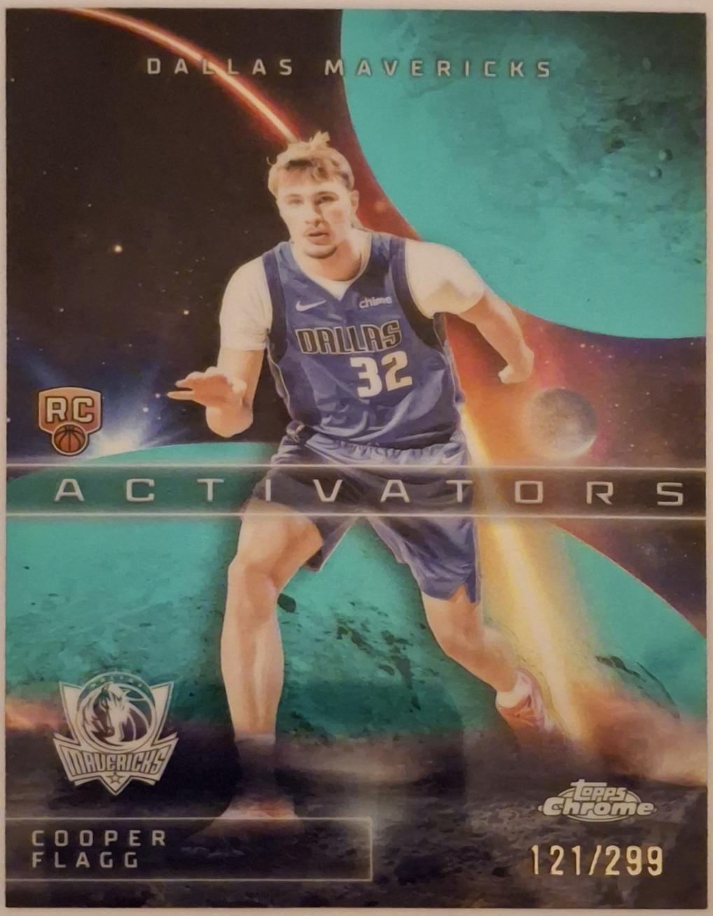 Cooper Flagg [Aqua Refractor] #AC-11