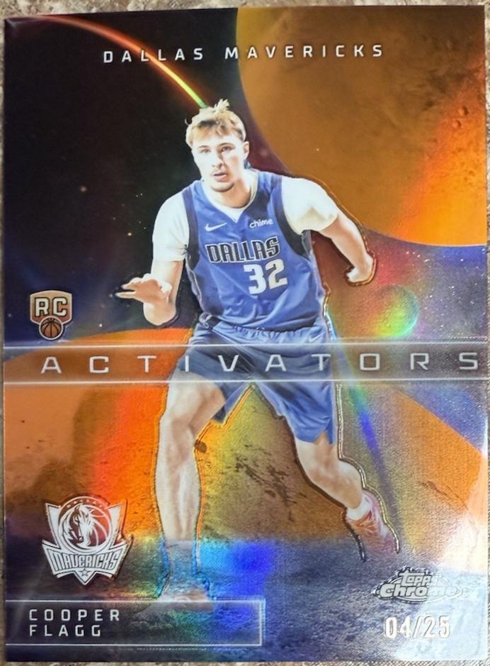 Cooper Flagg [Orange Refractor] #AC-11