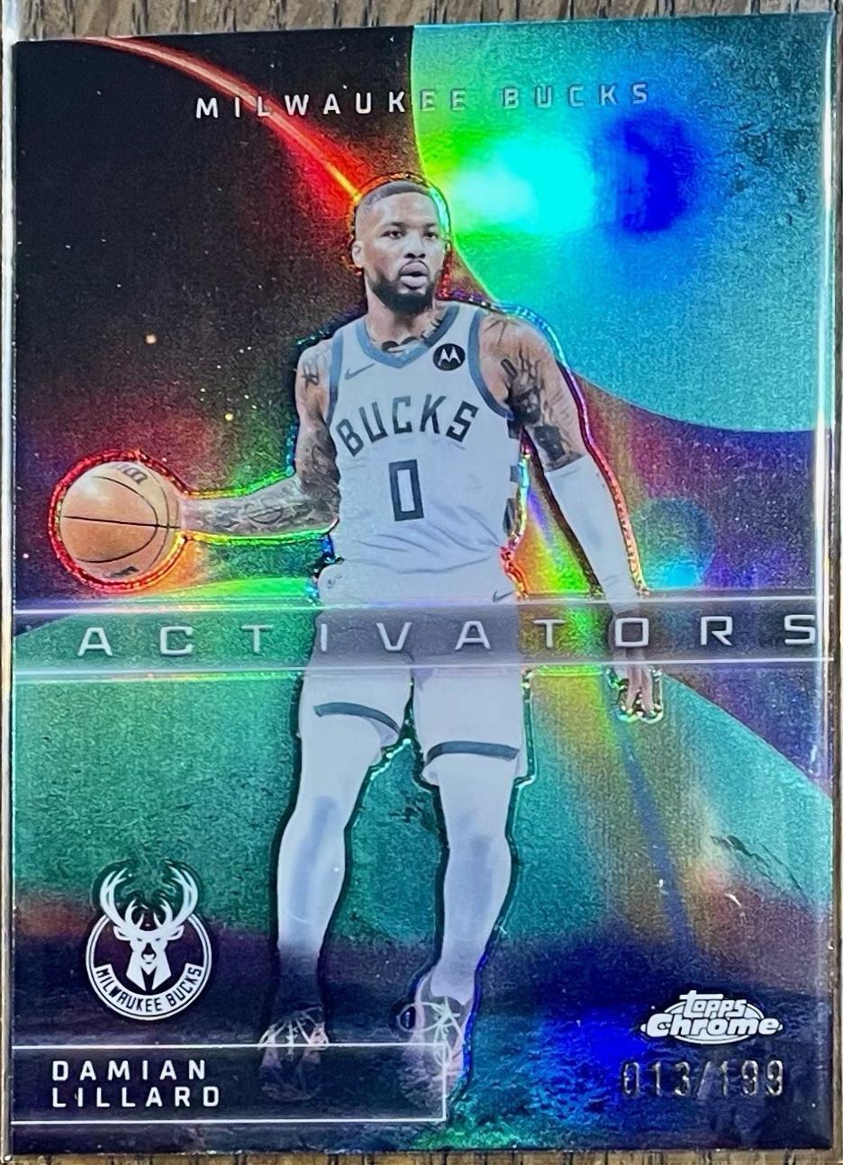 Damian Lillard [Aqua Refractor] #AC-9